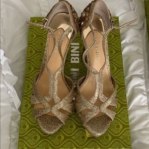 Gianni Bono Geneva High Heels Champagne color